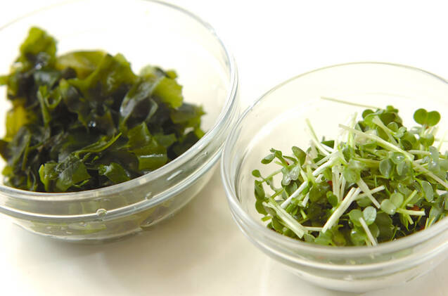 ワカメのナムルの作り方の手順1