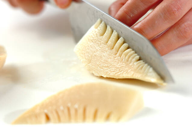 タケノコの五香粉焼きの作り方の手順1