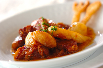 豚バラ肉のオージュ谷風