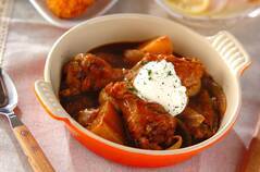 フライパンひとつで！手羽元の赤ワイン煮