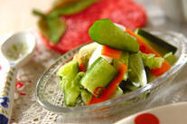 野菜の即席漬け