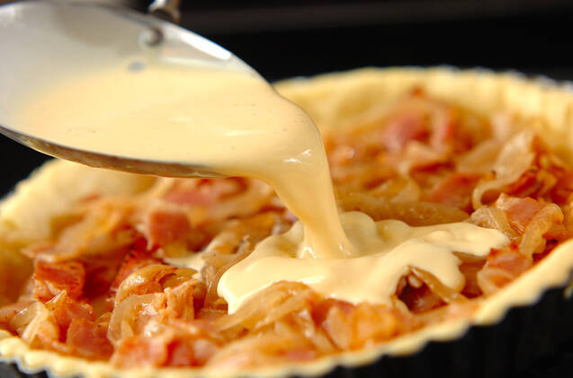 キッシュ・ロレーヌの作り方の手順8