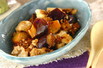 揚げずにヘルシー！麻婆ナス