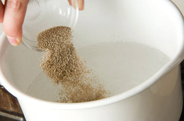 たこわさ茶漬けの作り方の手順1