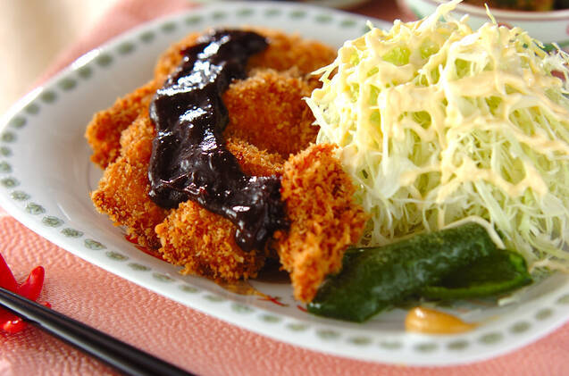 甘みそソースチキンカツ