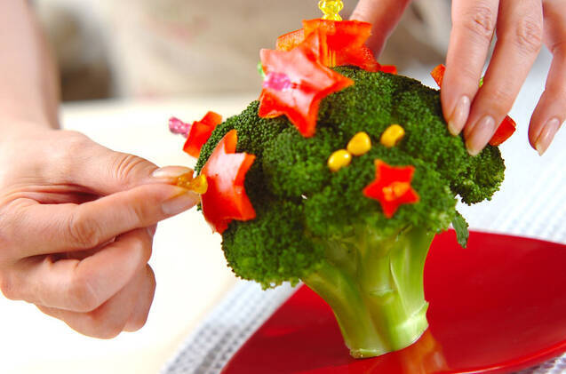 ブロッコリーツリーの作り方の手順3