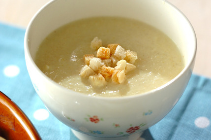 キャベツの豆腐カレースープ