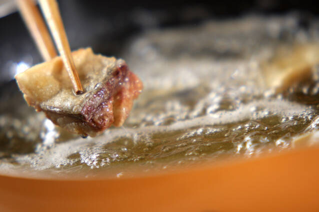 揚げサバの黒酢あんかけの作り方の手順7