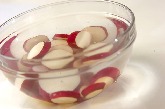 サツマイモのママレード和えの作り方の手順1