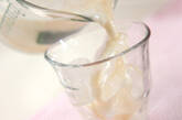 梅酒サワーミルクの作り方1