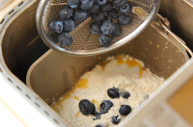 ホームベーカリーでブルーベリーのヨーグルトケーキの作り方の手順7