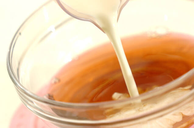 ほうじ茶プリンの作り方の手順4