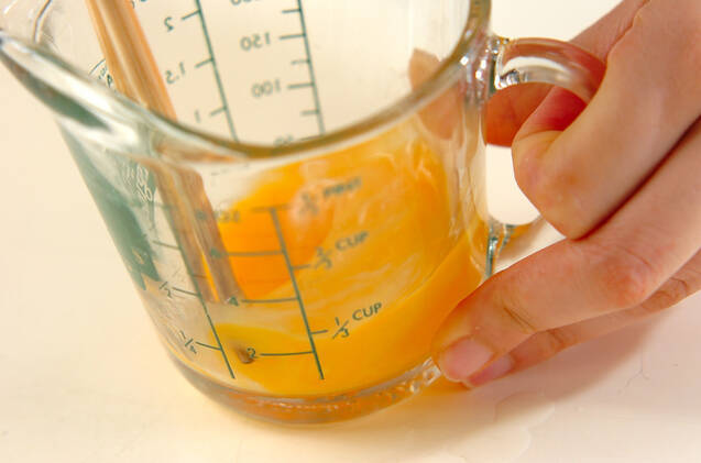 ふんわり卵入りにゅうめんの作り方の手順1