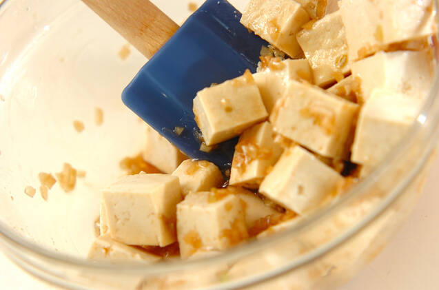 豆腐ユズコショウマリネの作り方の手順3