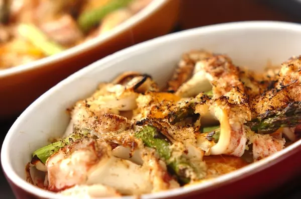 イカと野菜のオーブン焼きの作り方3