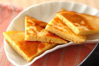 リンゴジャム入りパンケーキ