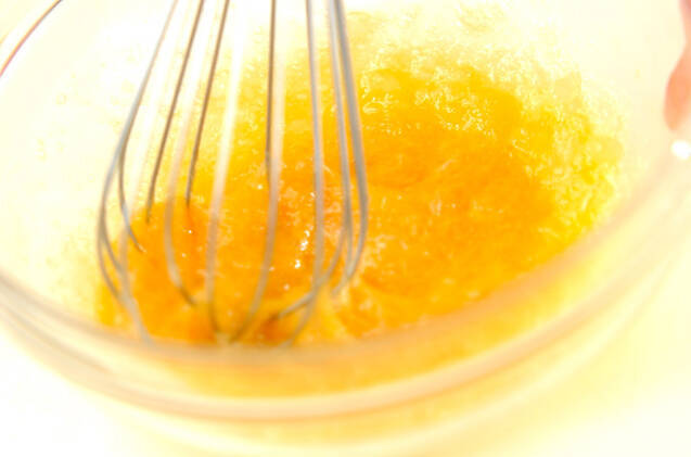 リンゴジャム入りパンケーキの作り方の手順2