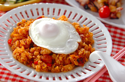 炒めジャンバラヤ