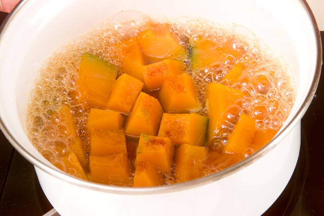 カボチャのほくほくの作り方の手順4