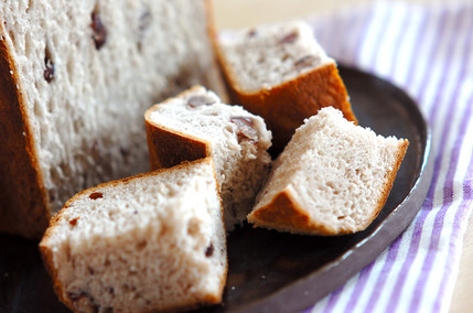 ダブル小豆とご飯のパン