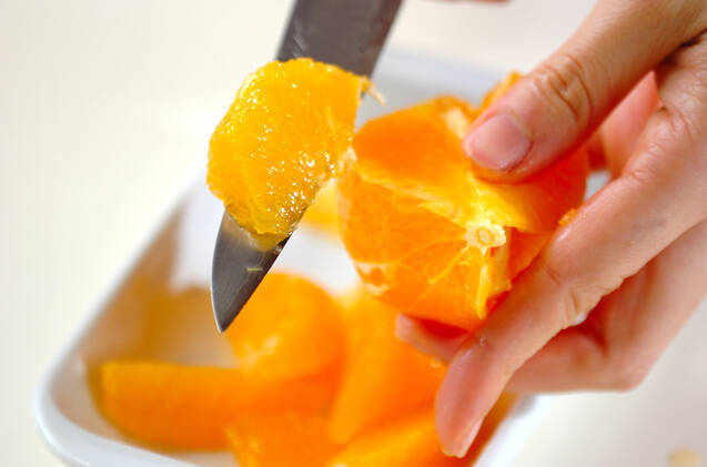 フルーツパンチの作り方の手順1