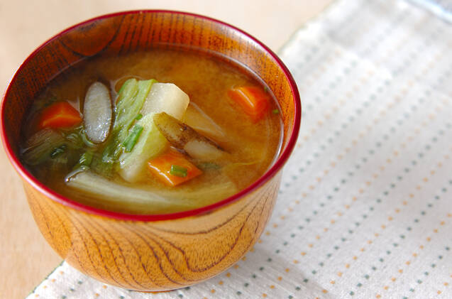 野菜のみそ汁