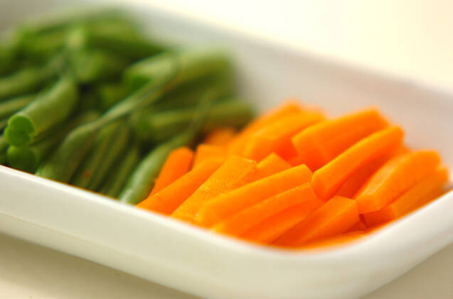 ゆでインゲンのゴマ和えの作り方の手順1