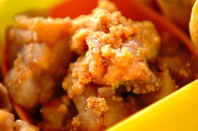 鶏の明太子バター焼き