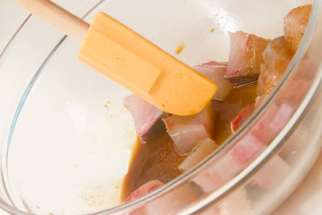ハマチとろろの作り方の手順1