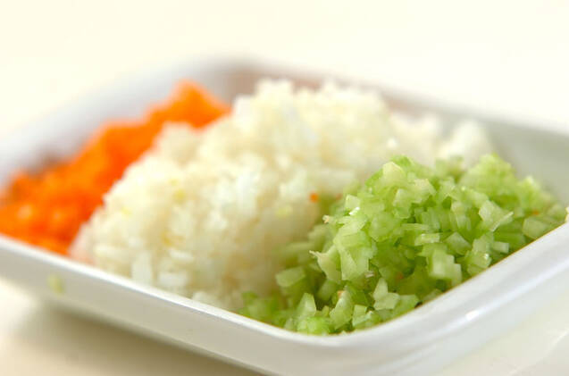野菜たっぷりカレードリアの作り方の手順1