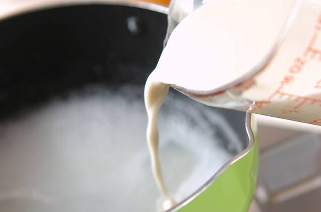 豆乳カン・抹茶ソースの作り方の手順3