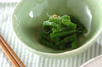 サヤインゲンのゴマ和え