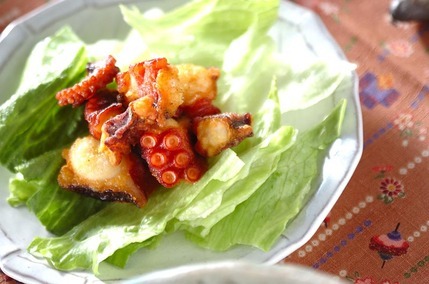 タコのカレー揚げ