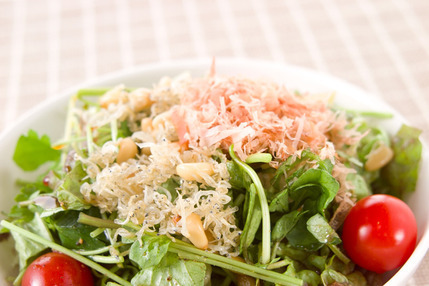 ミツバのジャコサラダ