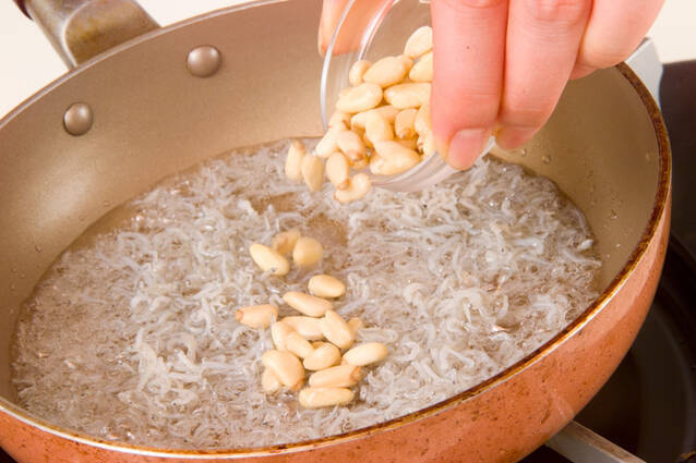 ミツバのジャコサラダの作り方の手順6