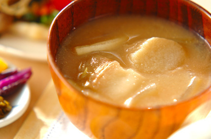 麩の合わせみそ汁