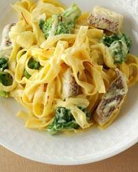 鯛のフェットチーネ