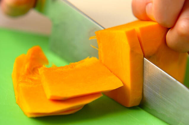 豆腐パンプキンスープの作り方の手順2