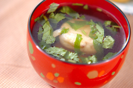 練り物入りお吸い物