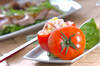 トマトのサラダの作り方の手順