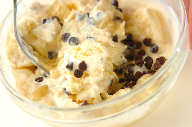 チョコバナナアイスの作り方の手順2