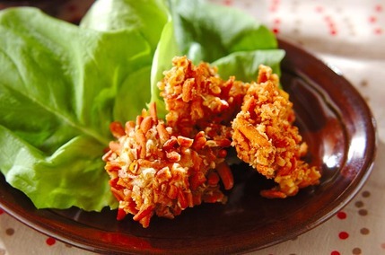 鶏肉の変わり揚げ