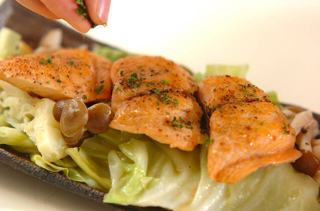 鮭のバター蒸し煮の作り方の手順8