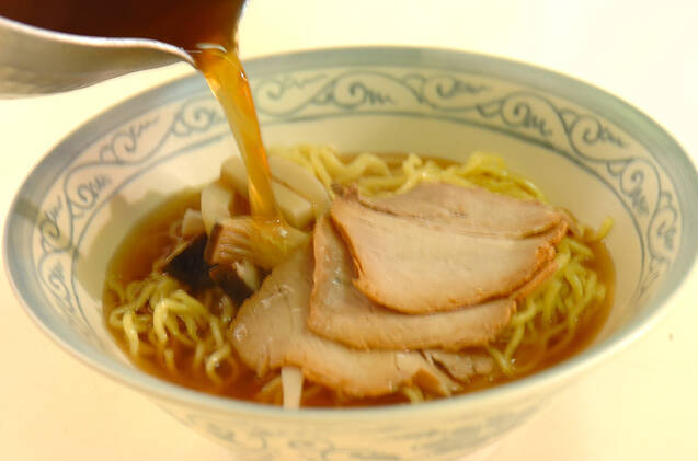 10分で！京風ネギラーメンの作り方の手順3