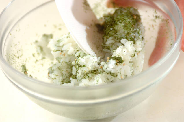 アオサご飯の作り方の手順1