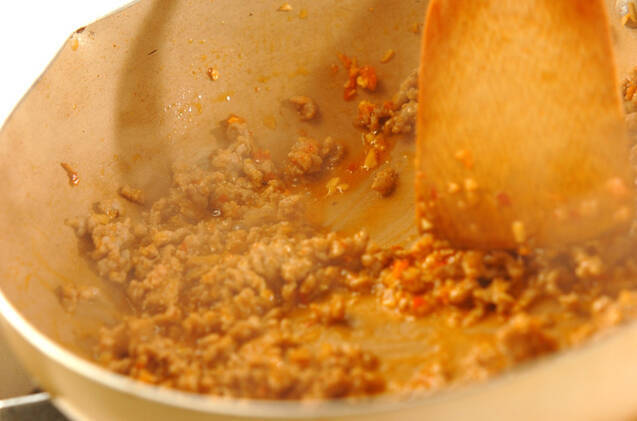 マーボー春雨の作り方の手順8