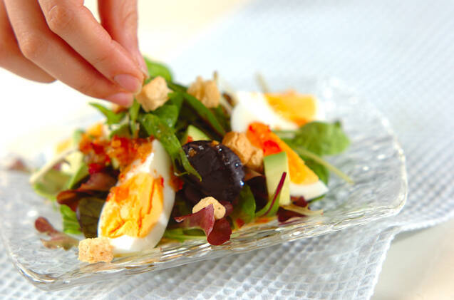 ゆで卵のエスニックサラダの作り方の手順4