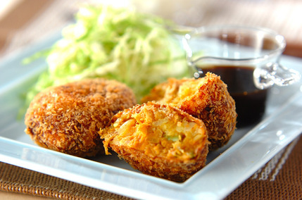 ツナ入りカレーコロッケ