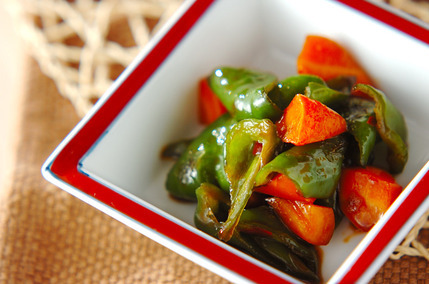 ピーマンのきんぴら