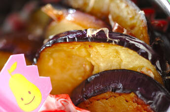 ナスのおかか和え